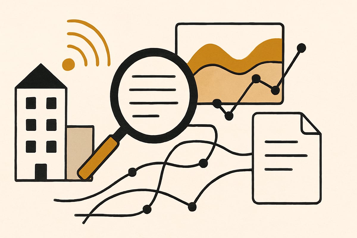 Illustration for the article "Website visitor identification: the UK guide"